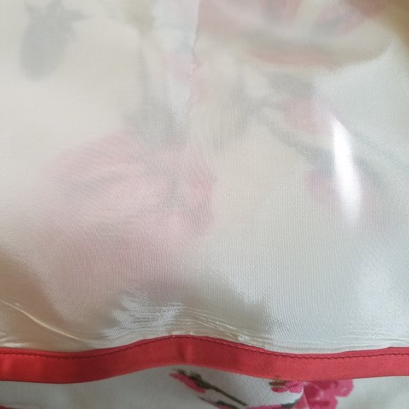 {Vintage} 60s Sheath Dress - Floral Roses - Picture 9 of 12